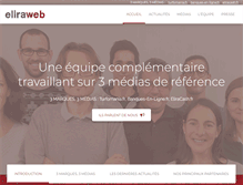 Tablet Screenshot of eliraweb.fr